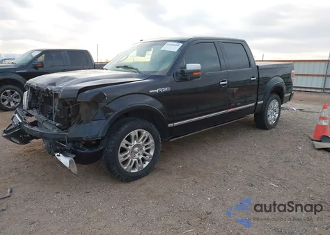 2009 Ford F-150 Platinum z USA, uszkodzony, nr VIN 1FTPW12V99FA80968